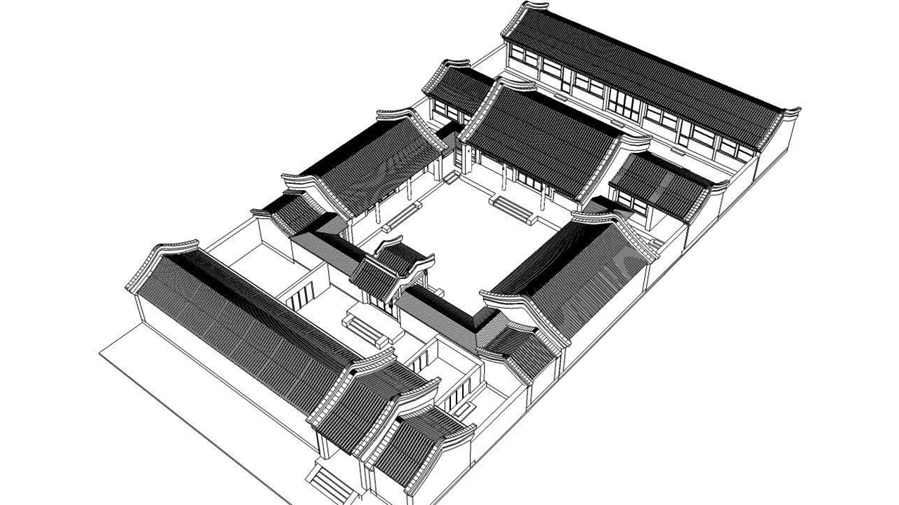 我的世界:在mc中建造一个四合院 浅谈建筑思维的运用攻略