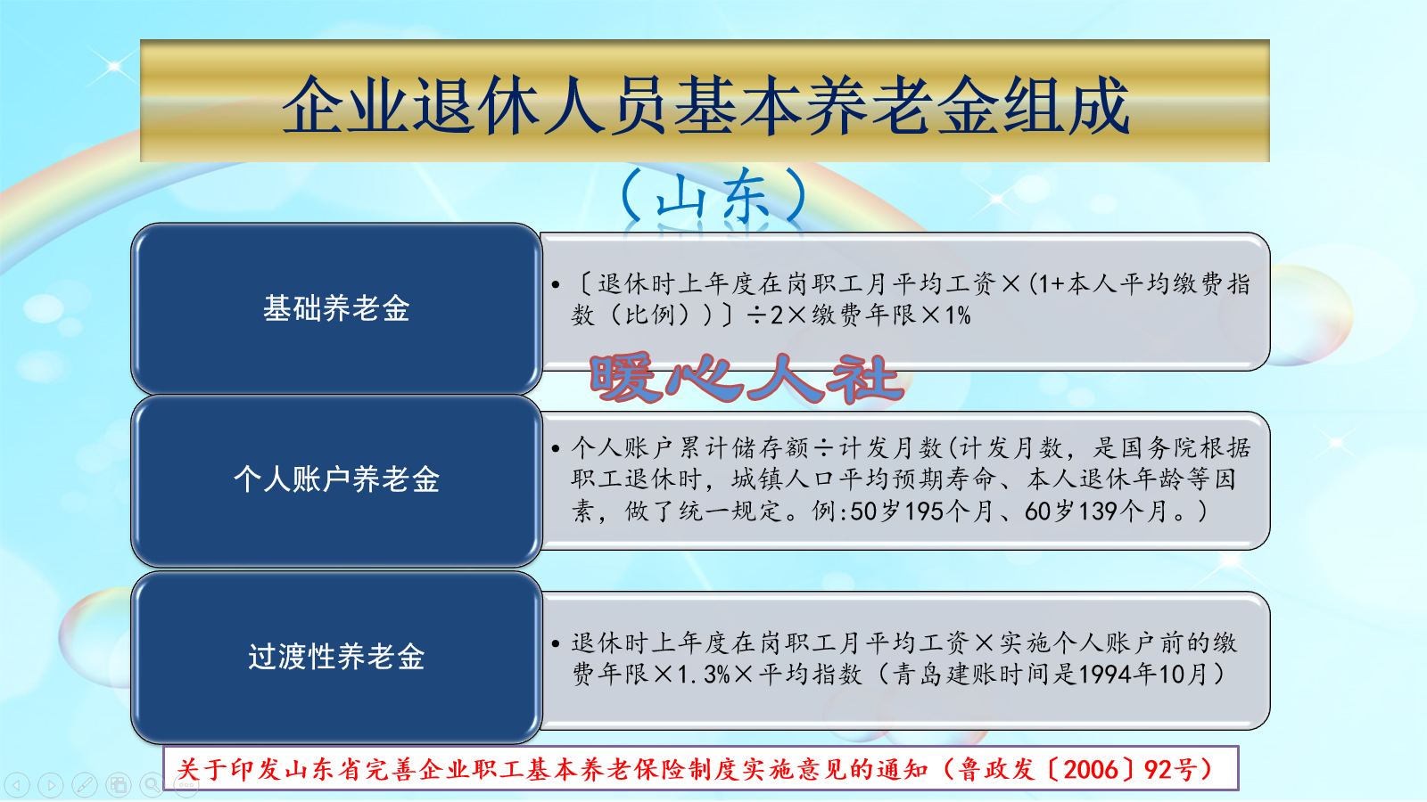 工龄23年，缴费社保15年，如何使用这六大因素计算养老金呢？