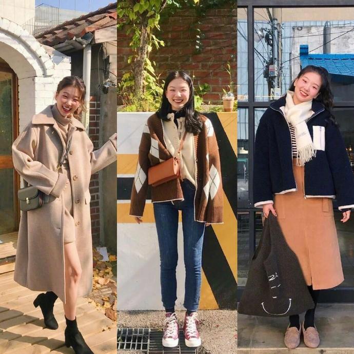 最近很流行的“韩系大衣穿搭”，简约实穿又时髦，照搬穿都好看
