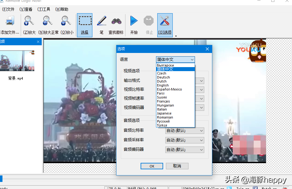 用RemoveLogoNow去除视频中的水印，真的很简单