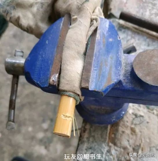 花100块钱，做一条玉竹手串，包浆后美如玉
