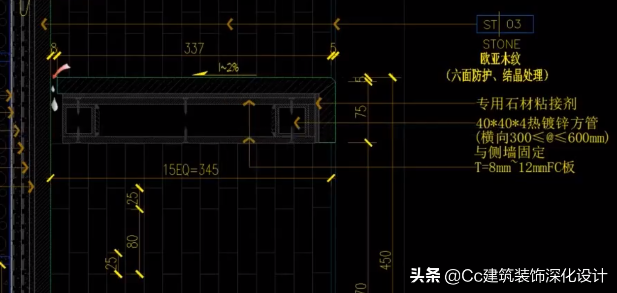 酒店专项隐蔽墙身节点管控标准解析