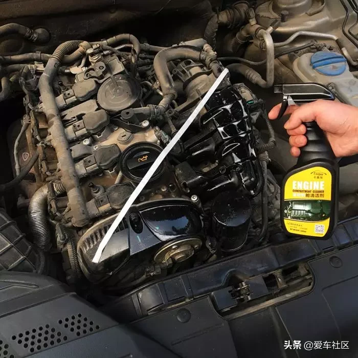 打开汽车的引擎盖一看全是油和灰？教你一些小方法，轻松清理干净