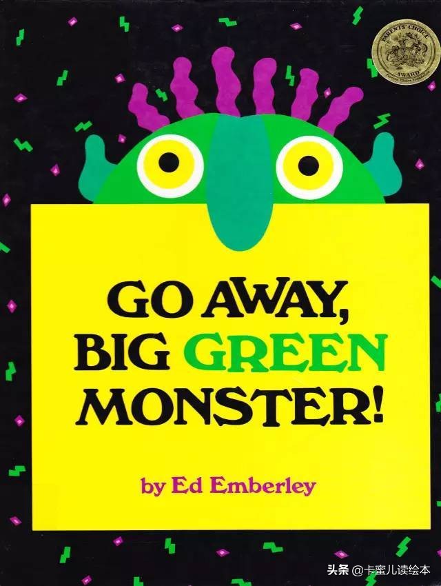 有声英文绘本故事《Go Away，Big Green Monster！》