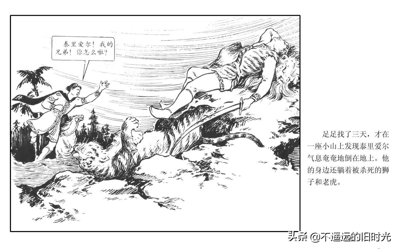 虎皮武士 - 上海人民艺术出版社凌健陈戴东油漆怀旧漫画链绘画