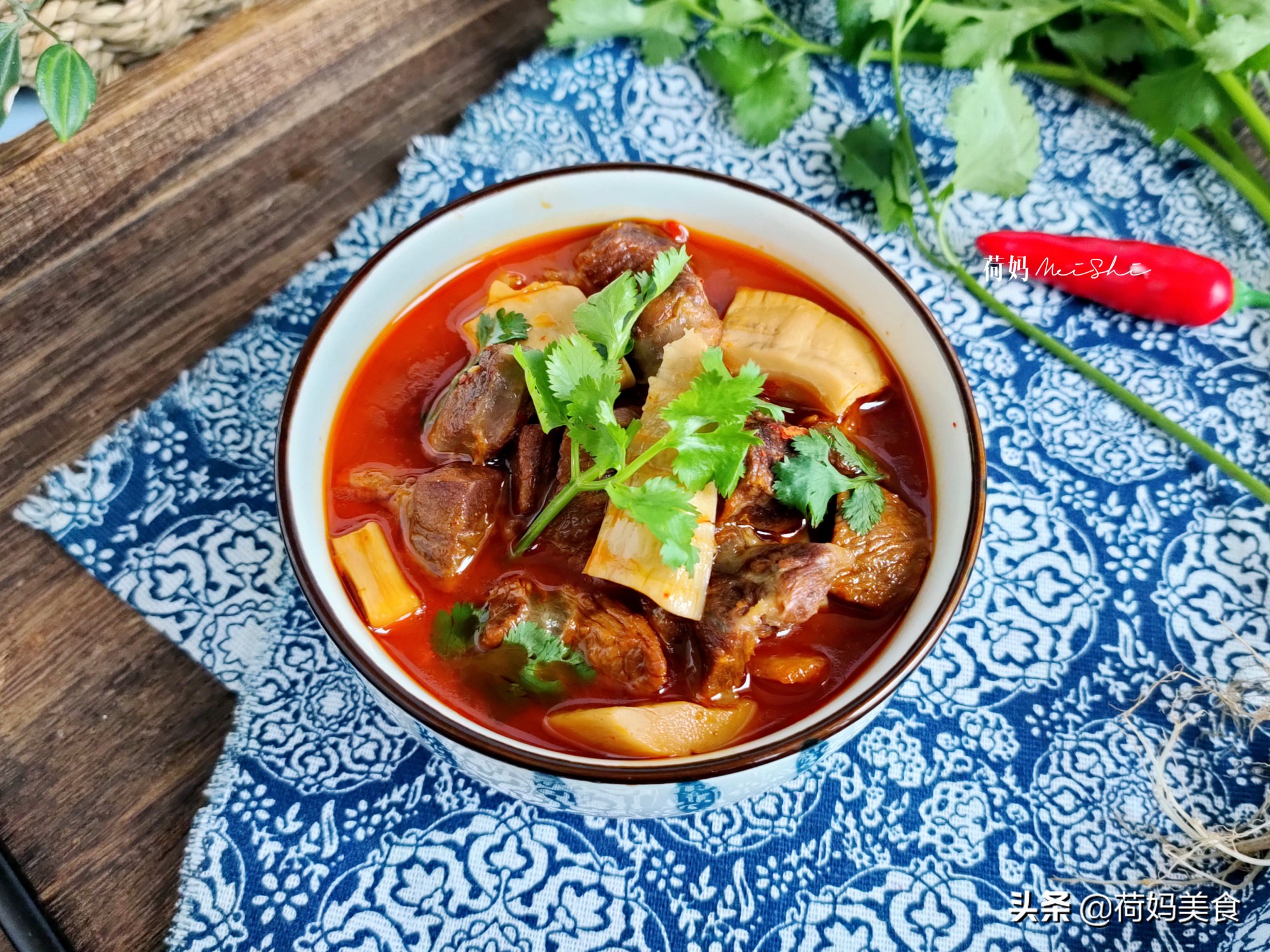 川妹子教你做红烧牛肉，软烂鲜香一点不柴，下饭配面一级棒