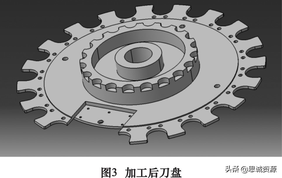 斗笠式刀库中装刀盘的修复方法