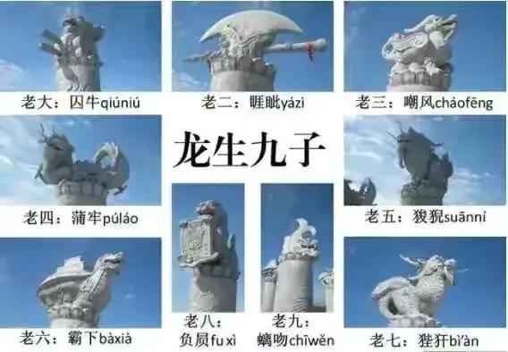 龙之九子都有哪些,解密九子都不为龙的真相