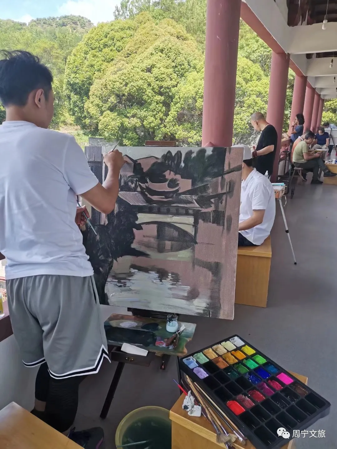 「云中周宁」厦门大学艺术学院美术系周宁写生作品展