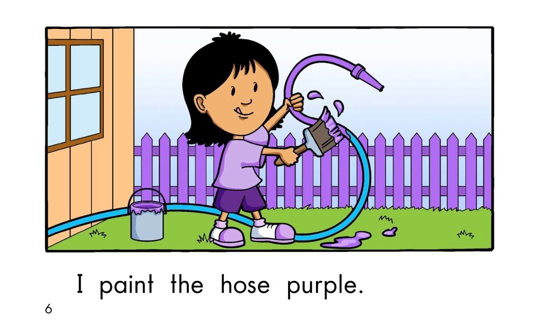 启蒙有声绘本：《Paint It Purple》你们看过紫色的小草吗？