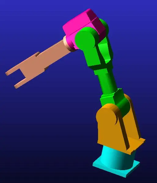 ADAMS四自由度机器人运动学仿真