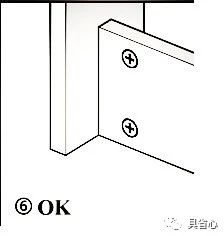 办公家具安装常规三合一螺丝课程的图示