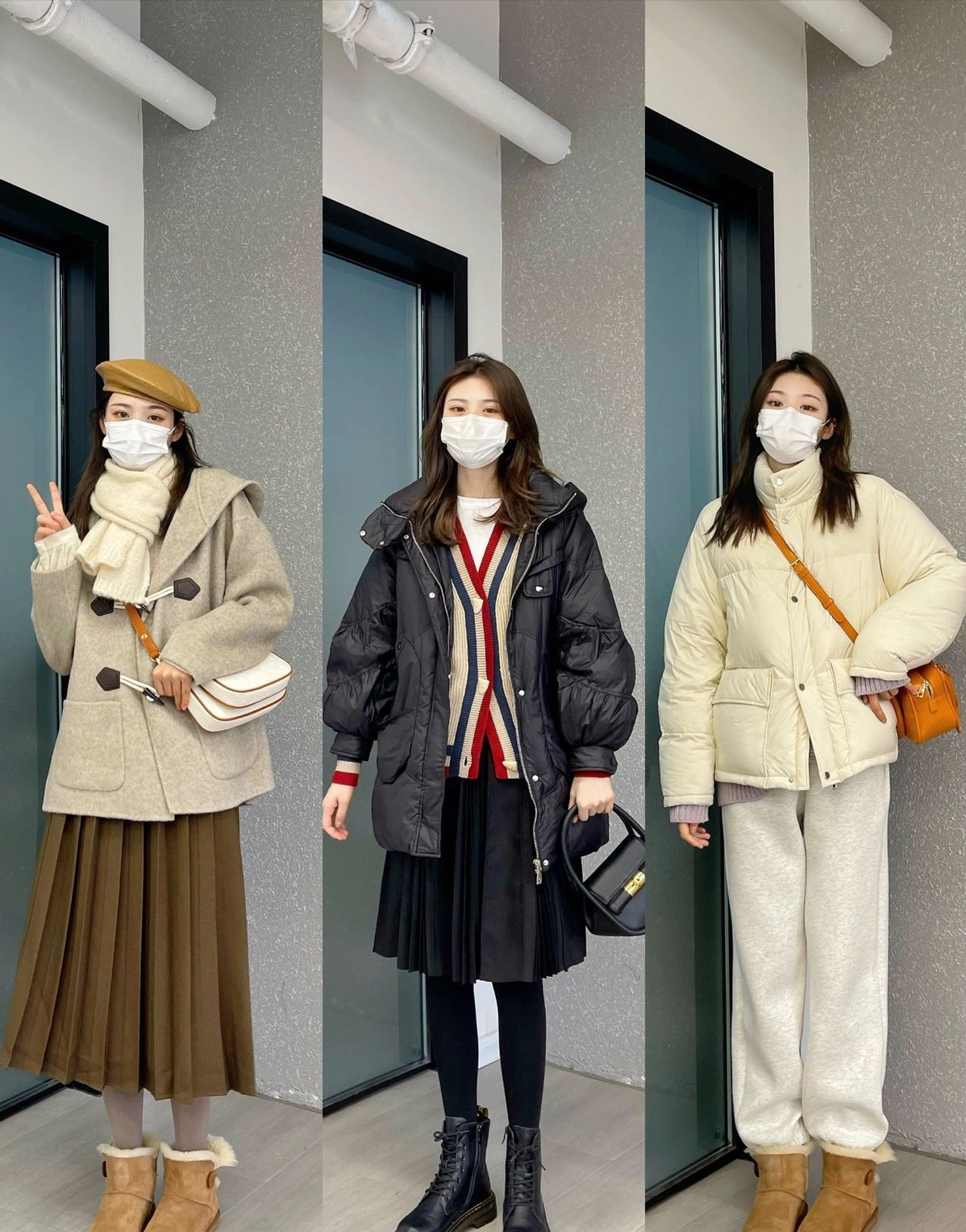 大学生想要的冬季穿搭这里有，多种穿搭法则等你选，快来变美吧