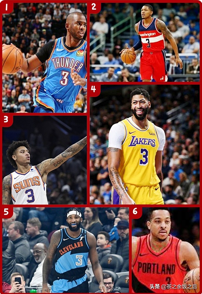 nba有哪些3号(NBA现役球衣号码盘点之3号，组成的最佳阵容可以夺冠)