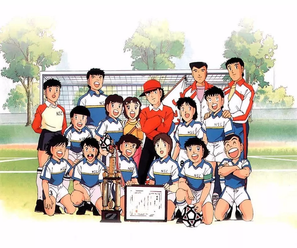 福西崇史的图片(现实中真的有《足球小将》南葛队，背后是日本完备的9级联赛体系)