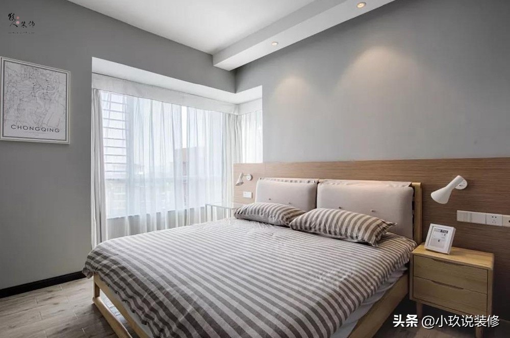 100㎡現代小資風裝潢，大膽融入工業風元素，裝出你沒見過的精致