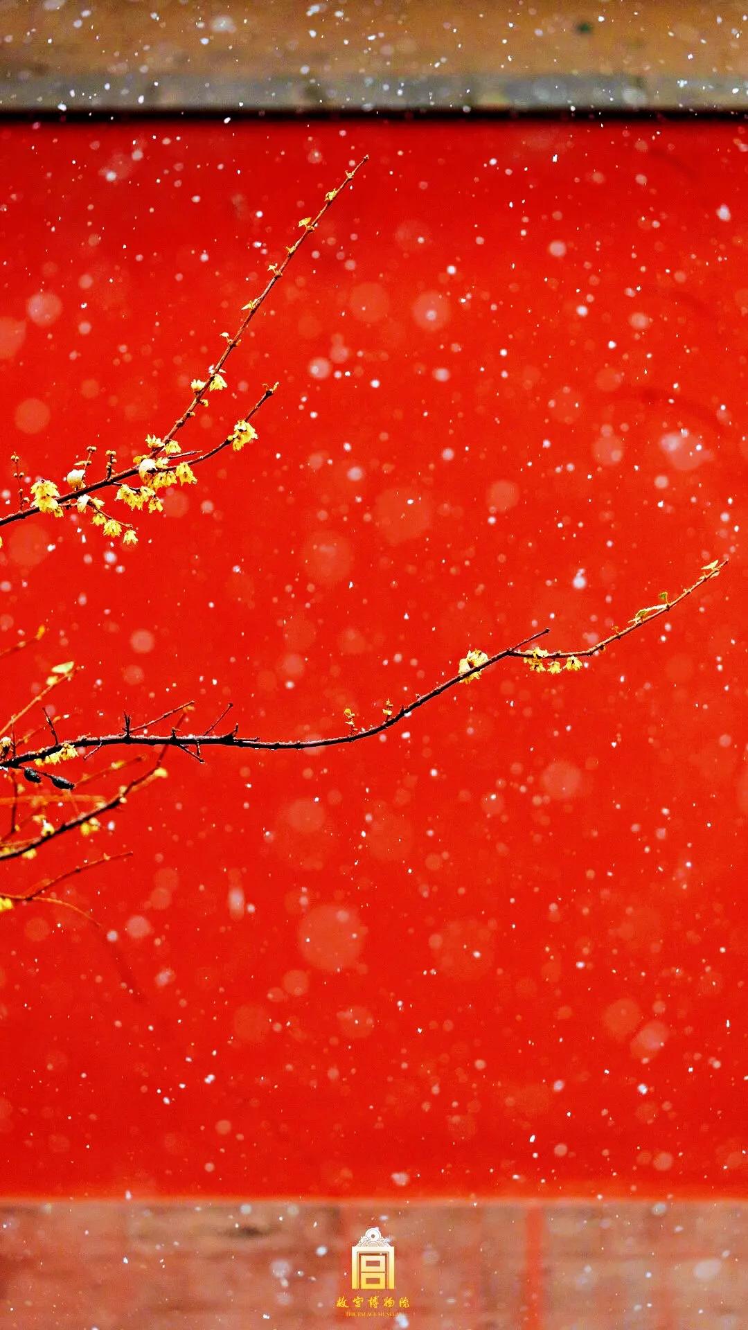 描述故宫雪景的唯美句子