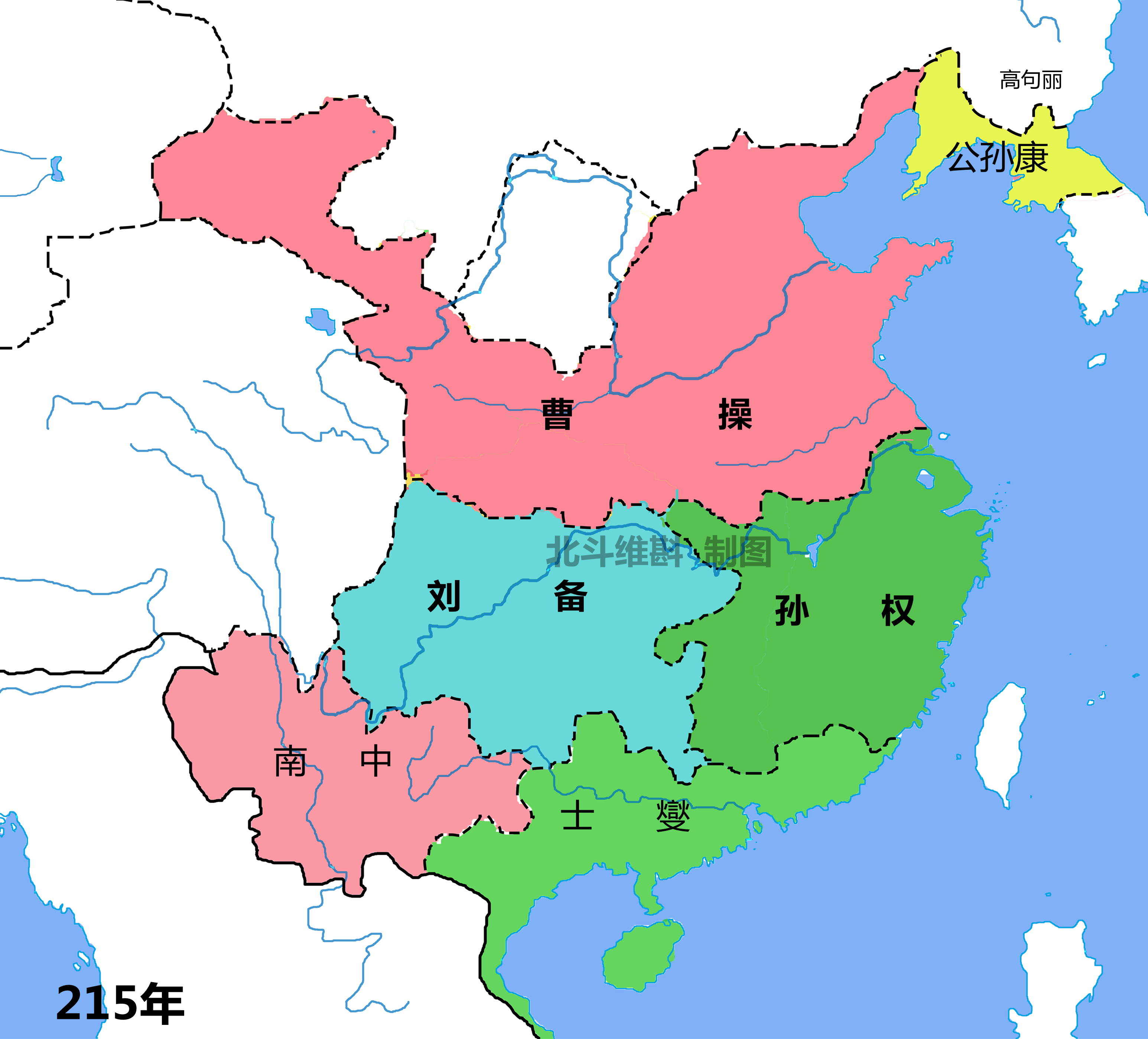 东汉末年地图 东汉地图全图超大图-丹霞百科