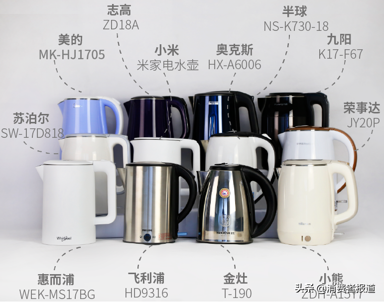 推荐：九阳、苏泊尔、美的等，看需求选适合你的电热水壶。