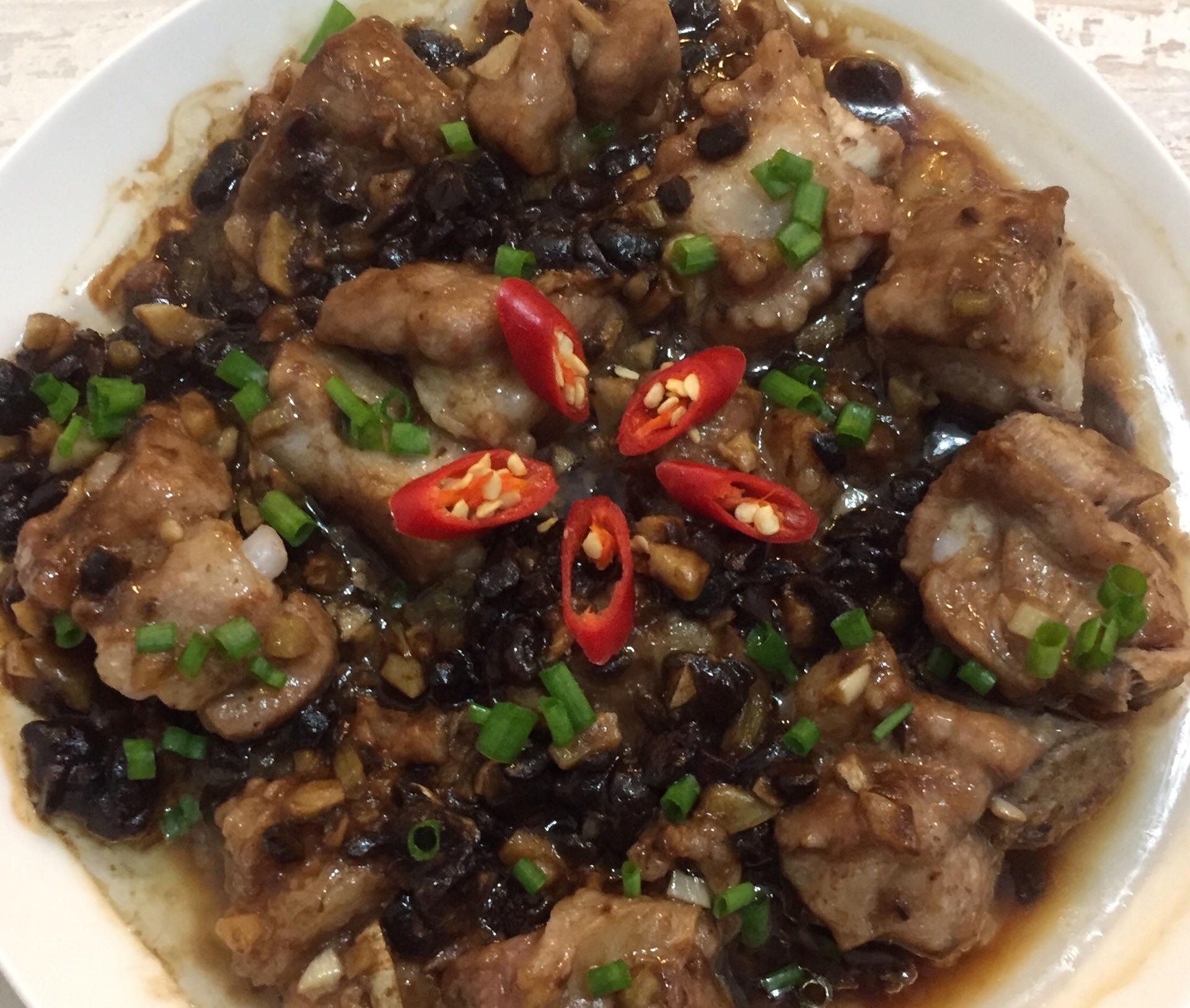 图片[1]-【豆豉蒸五花肉】做法步骤图 营养好吃超美味 香得让人停不下-起舞食谱网