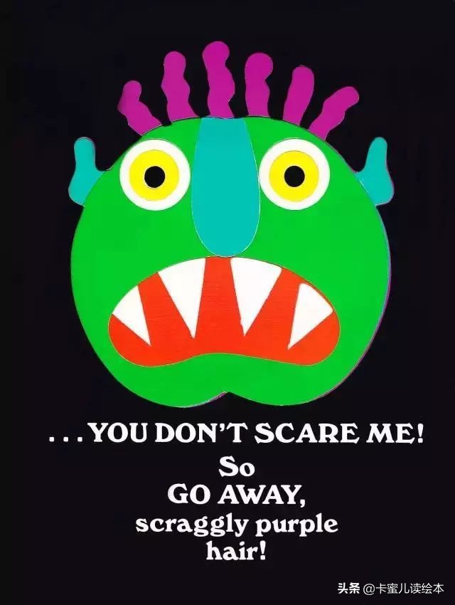 有声英文绘本故事《Go Away，Big Green Monster！》