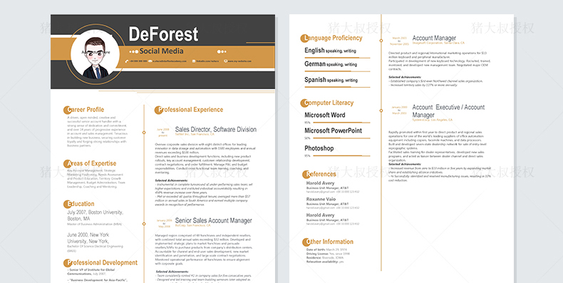 应届毕业生求职个人简历模板｜各个行业共7000套简历模板，免费领