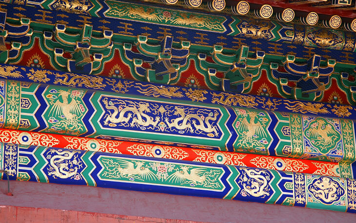 古建筑彩绘,古建彩绘