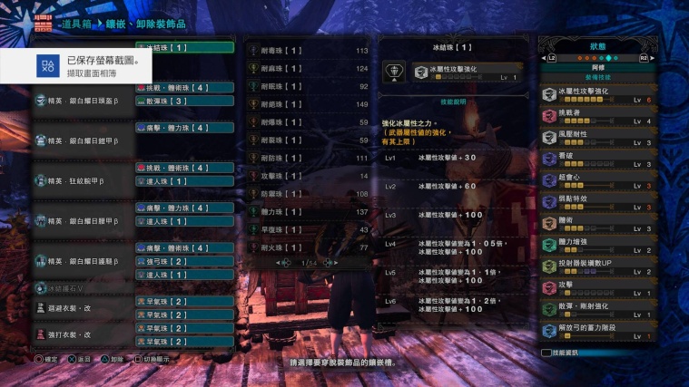 「怪物猎人：世界」HR999 (MR262) 的装备分享