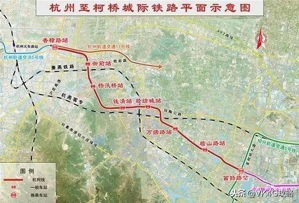 杭州地铁未来最全规划，一共有21条轨道交通线路，快来看看都到哪