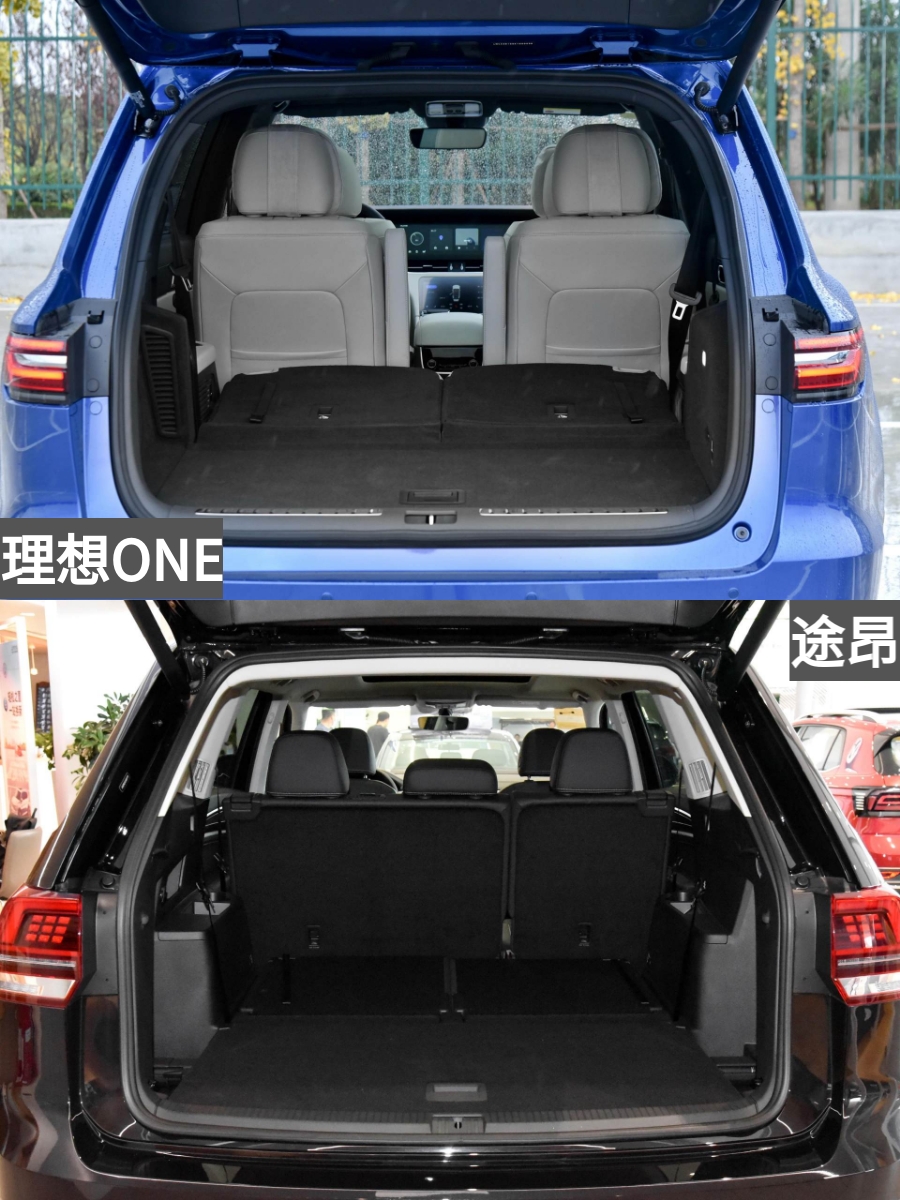 两台车长超5米的大SUV你选谁？理想ONE VS 大众途昂