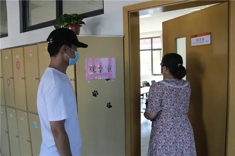 英迪国际学校举行开学疫情防控演练