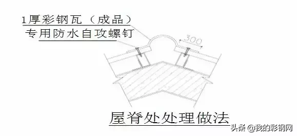 彩钢瓦屋面施工方案