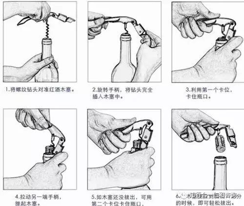 红酒开瓶器怎么用 各类型开酒瓶的使用方法解说