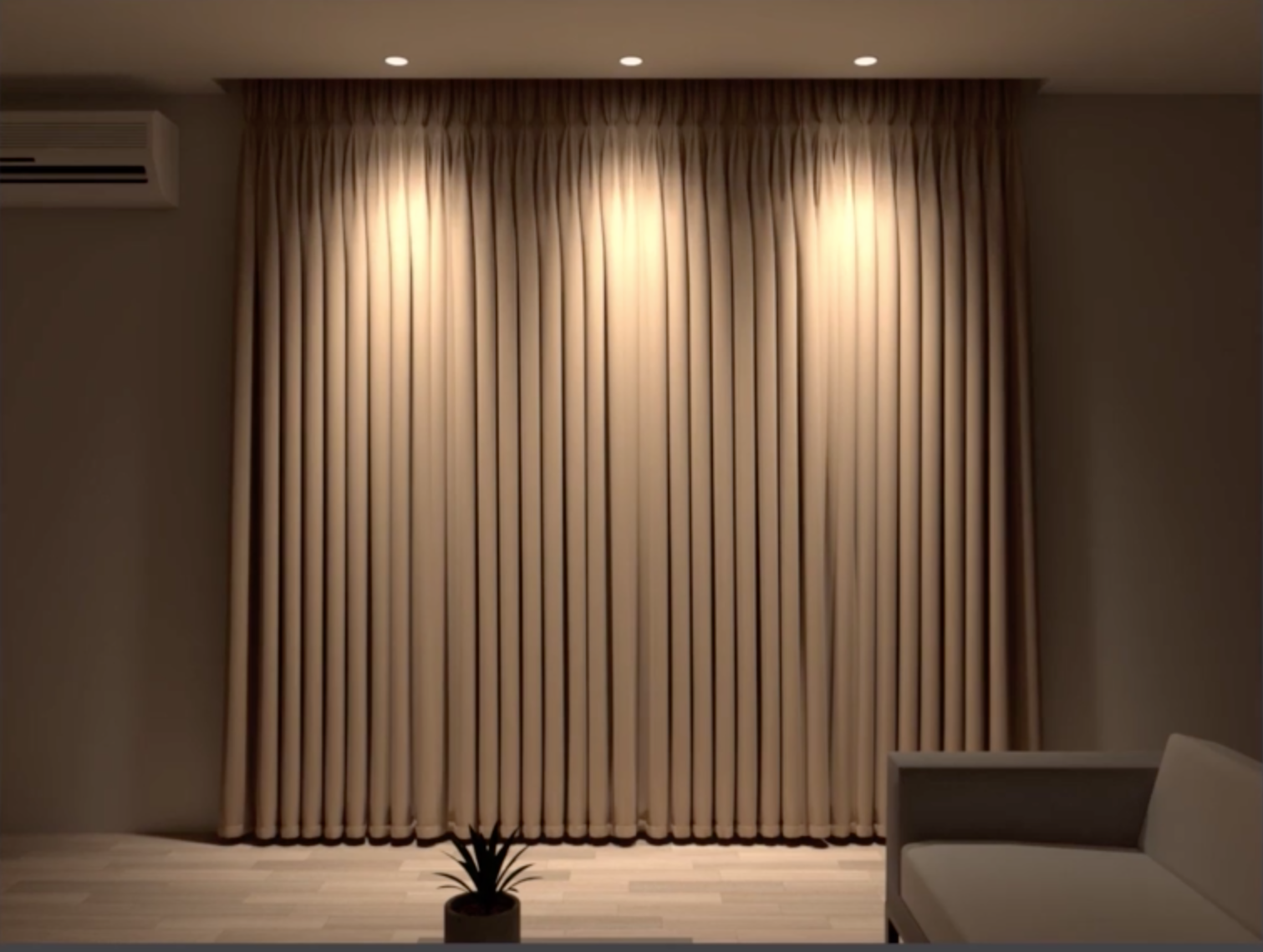 无主灯设计——客厅窗帘照明怎么做？