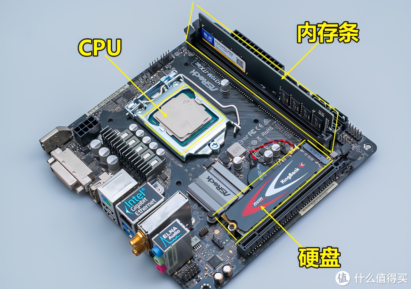 手把手教您组装一台漂亮的ITX主机，I3-9100T迷你电脑