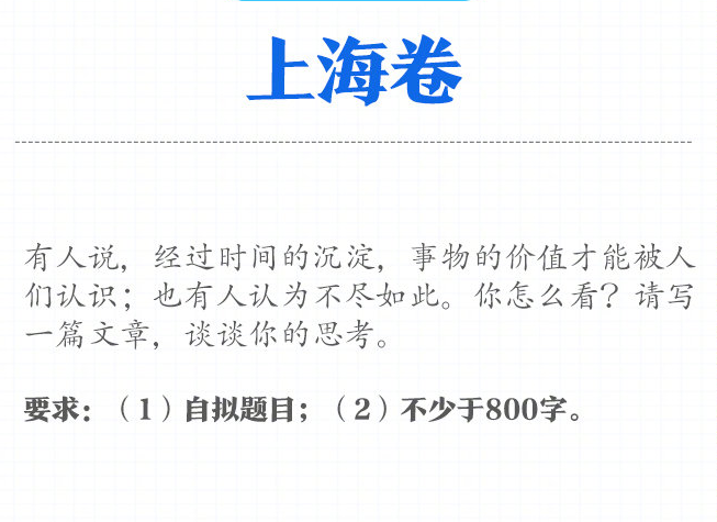 2021年全国各地高考作文题目出炉，共8套试卷，你觉得哪套最难