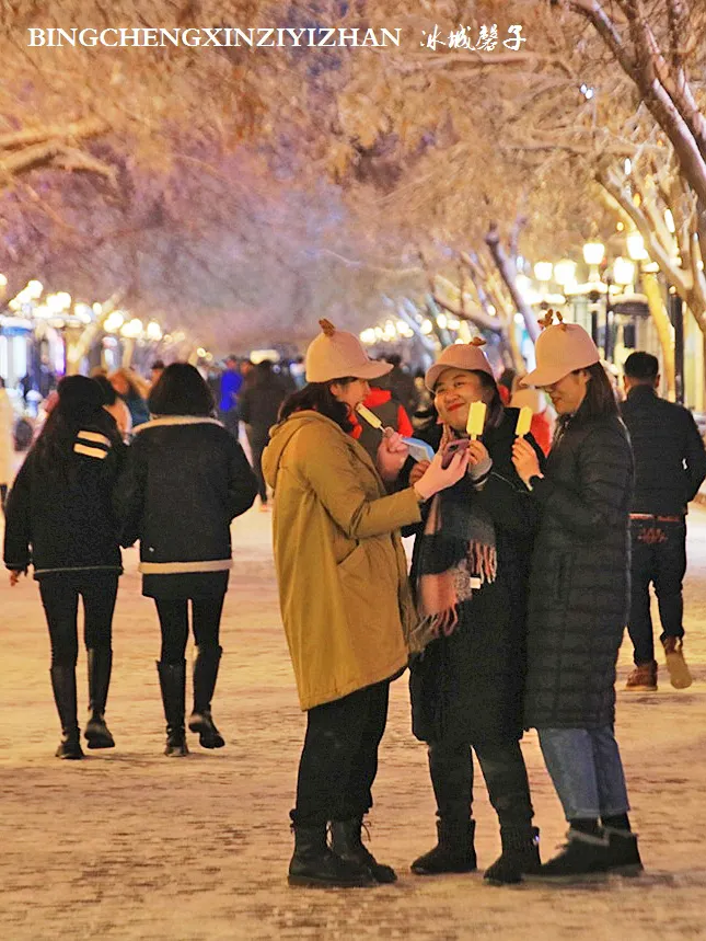 暴雪过后的哈尔滨中央大街，比欧洲的街道还美