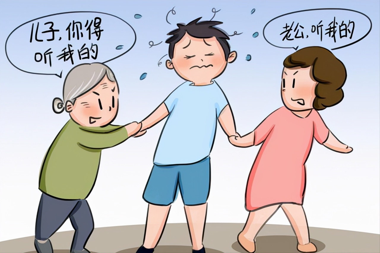 婆媳关系图片漫画图片