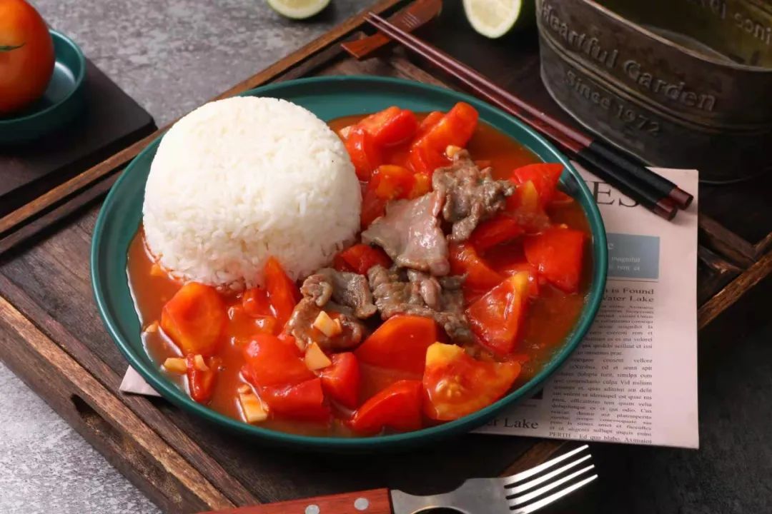 图片[2]-【番茄牛肉饭】做法步骤图 好吃又解馋-起舞食谱网