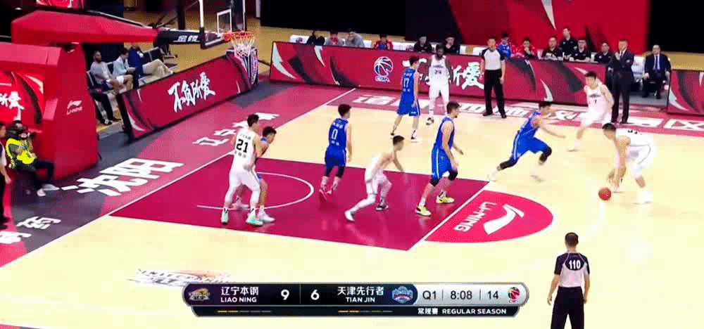 辽宁本钢对战天津先行者，20分大胜。虽然取胜，却显落寞！