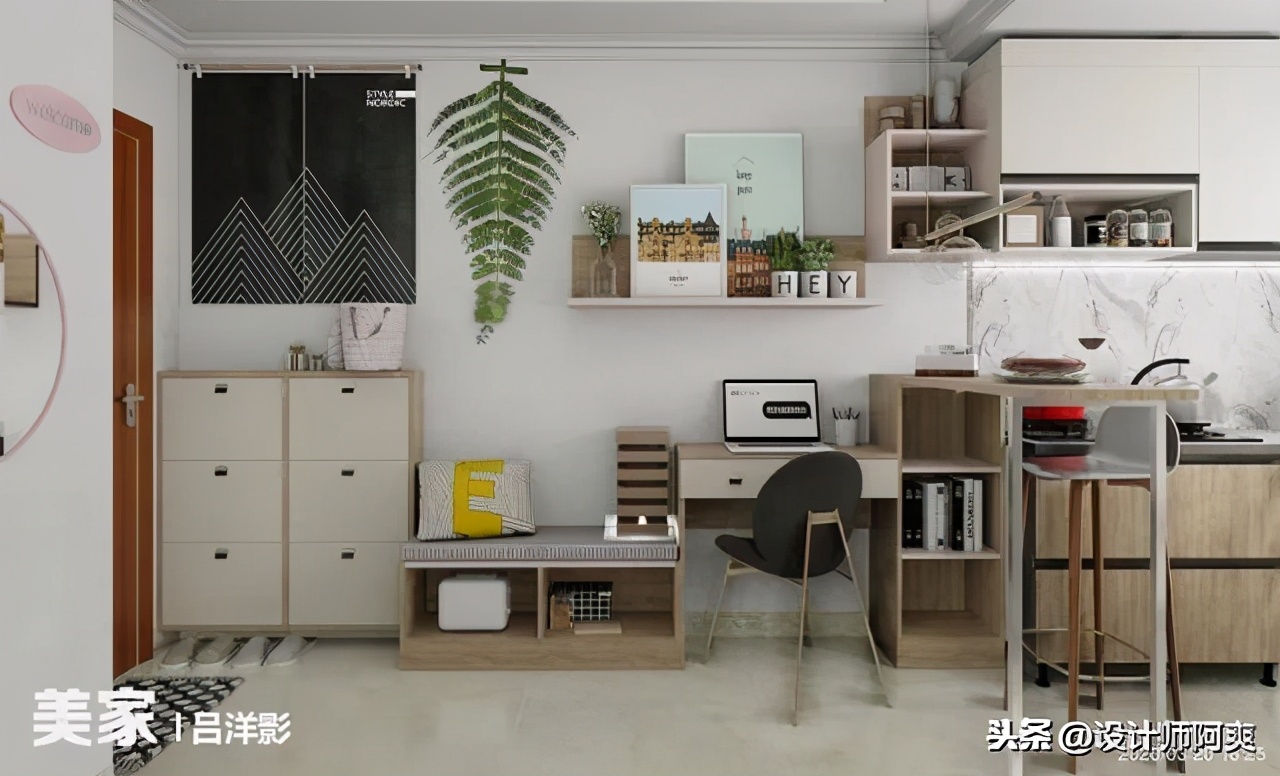 不是我吹！把这套60㎡小户型发到朋友圈，同事问我啥时买了别墅