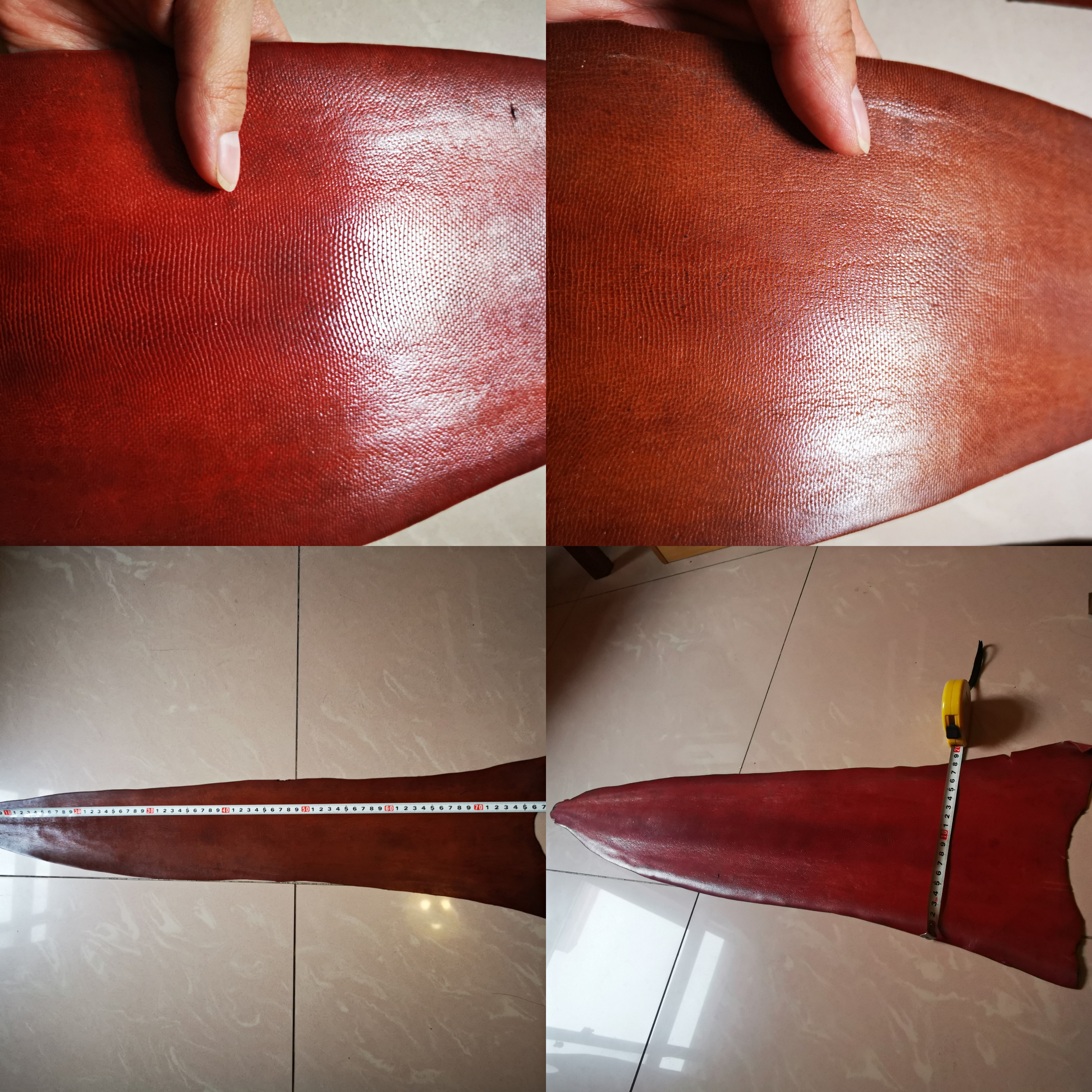 人造革是什么样子的（超全面珍稀皮革博览：33种罕见皮革材料图文集合）