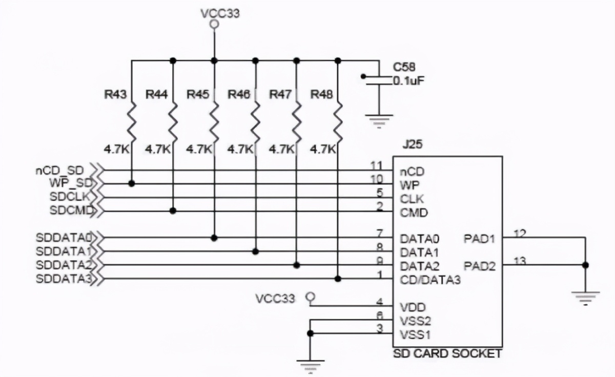 sd卡mp3解码芯片电路图图片