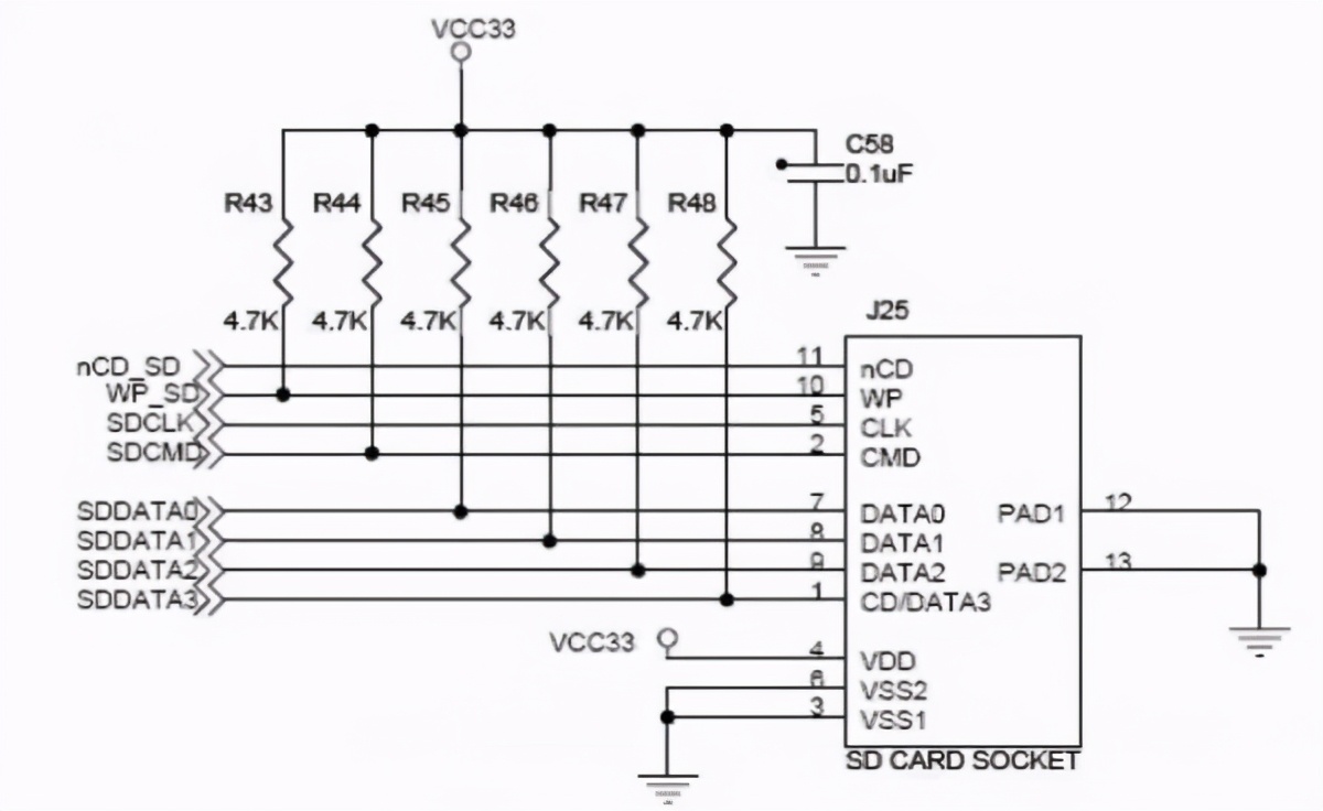 spi连接模式02tf卡micro sd card,原名trans