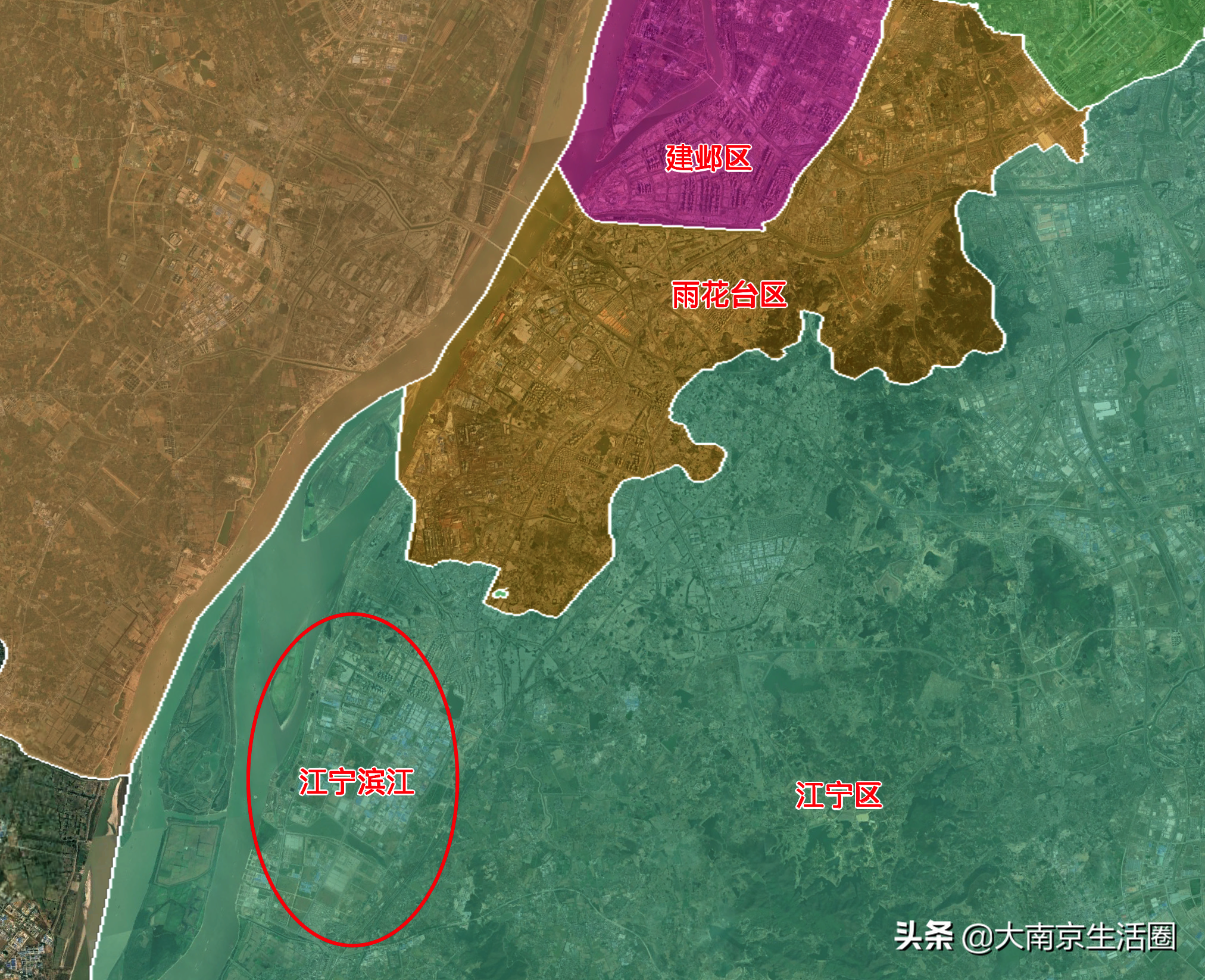干货，浅谈南京21个重点板块的优缺点