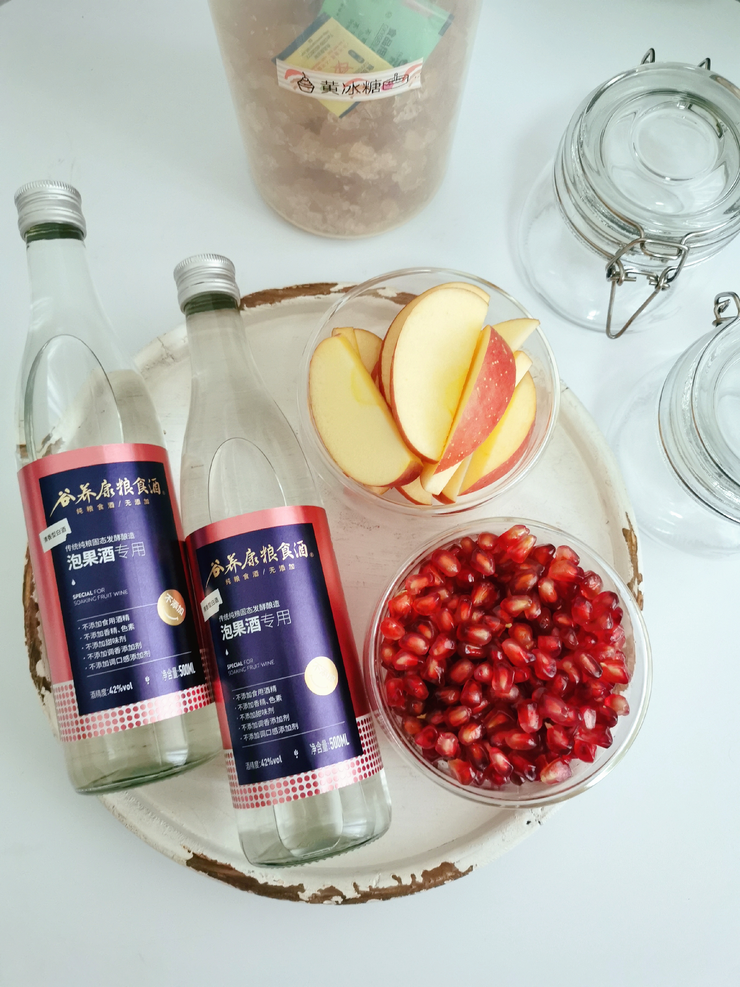 自制石榴酒，美容养颜