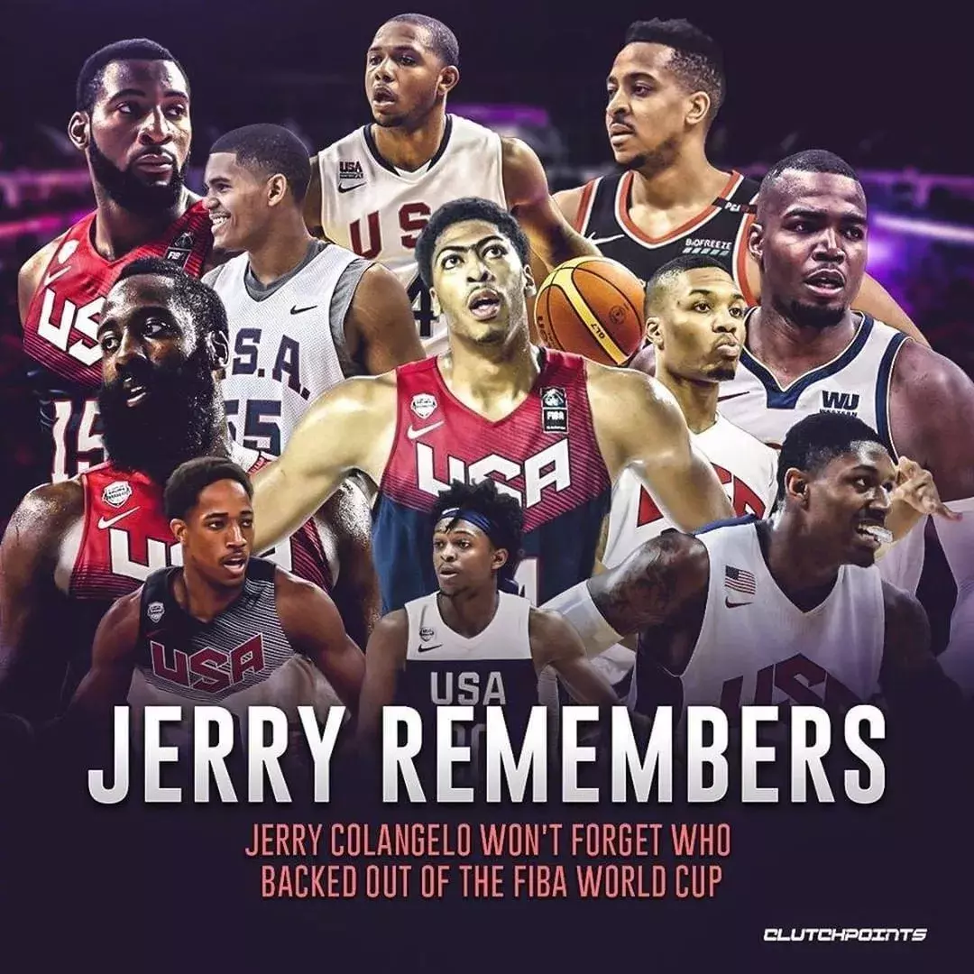 nba明年美国队都有哪些球员(复仇者联盟？媒体预测明年美国男篮首发阵容，库里哈登均入选)