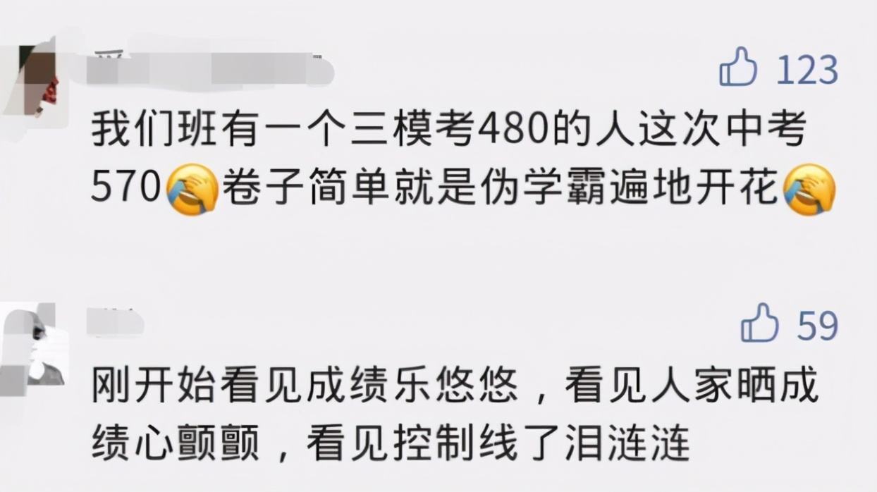 中考满分600分，考生530分只能勉强上普高，家长表示不太合理