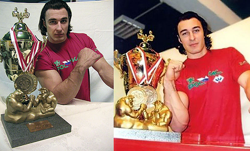 2018年腕力世界杯冠军("腕力皇帝"阿列克谢,3次腕力世界杯冠军,2枚