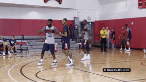 篮球最多有几条接缝（美国男篮集训时进行的1v1，有很多很好的技巧值得学习）